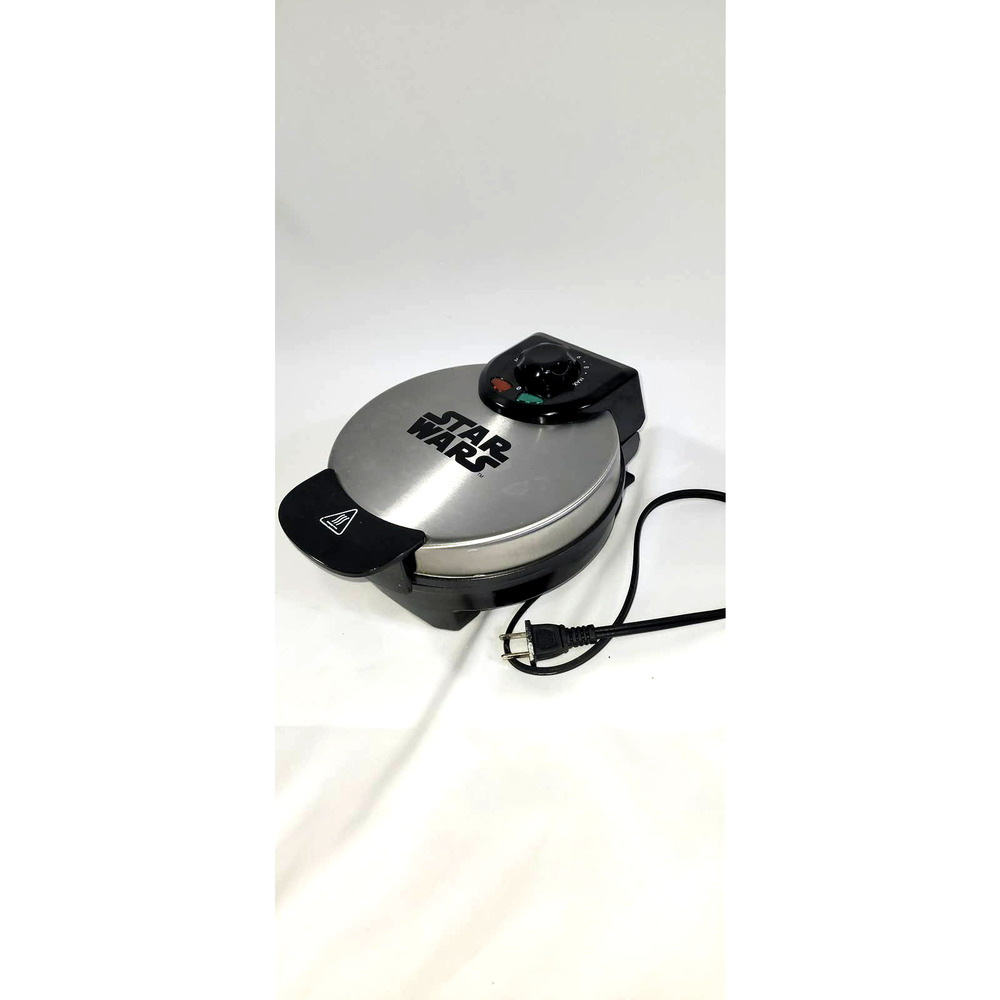 Star Wars Death Star Stainless Steel Waffle Maker - Silver/Black